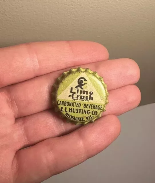 Very Old Hustings Crush Lime Cork Soda Bottle Cap