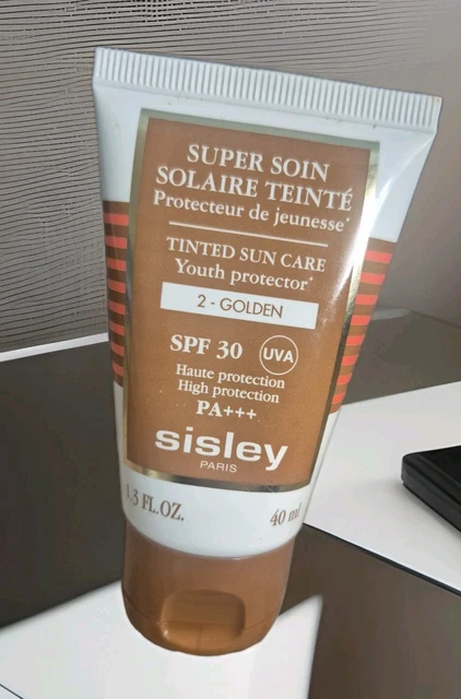 Crème Solaire Teintée Sisley SPF30 - 40 Ml - Anti-âge, éclat Doré - Neuf (peut Avoir Emballage Ouvert)
