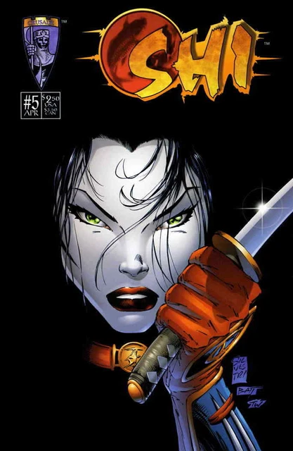Shi: The Way of the Warrior #5SC VF; Crusade | Marc Silvestri variant - we combi