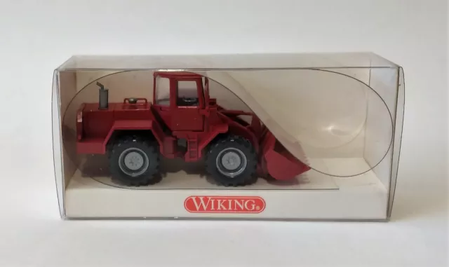 #WI 74 Wiking 651 02 24 Radlader Liebherr (weinrot), 1:87, OVP, Neu!