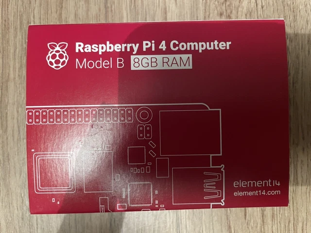 RASPBERRY PI 4 Model B 8GB RAM - New in Box £29.90 - PicClick UK