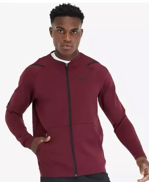 NIKE PRO Giacca Dri Fit Uomo Full Zip Dri Fit Leggera BV5568-681 (TAGLIA L)