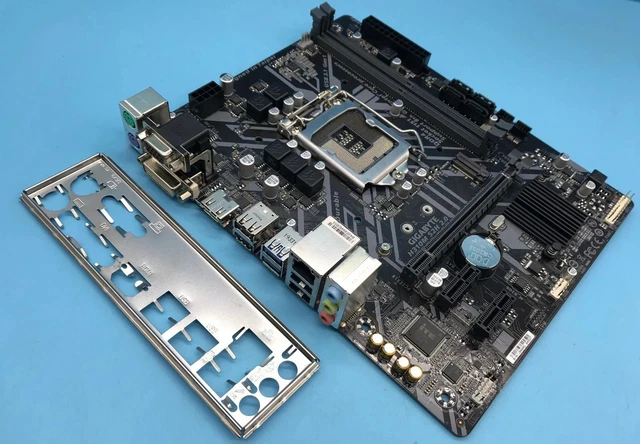 GIGABYTE GA-H310M-S2H LGA1151 mATX Motherboard + I/O Shield | 8th 9th ...