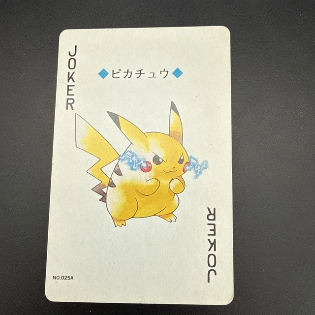 PIKACHU JOKER POKMON Poker Card 1999 Pack Fresh Mint Rare Japan Lugia 25A  89.99 - PicClick UK