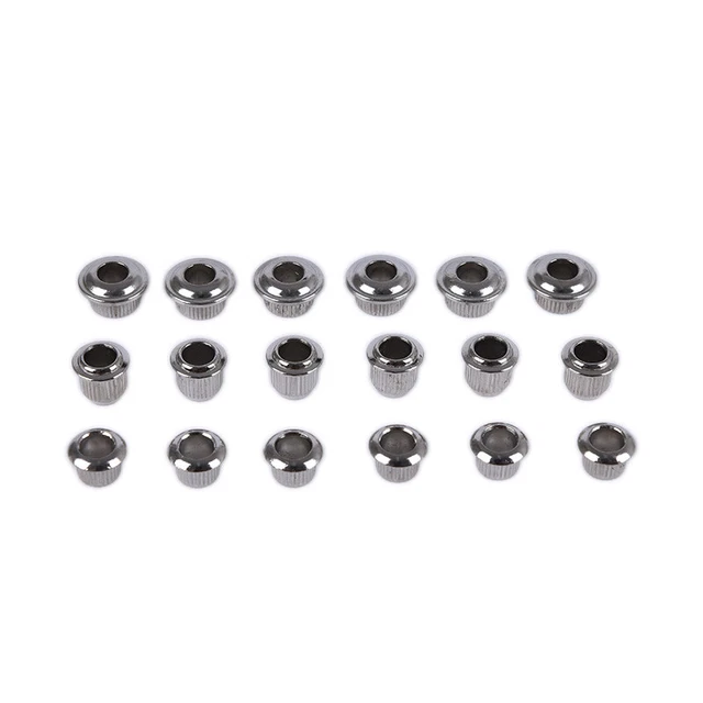 6pcs Guitar Machine Heads Tuners Nuts/ Bushings/Ferrules and Washers Nick%P_ex