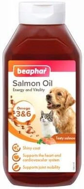 Olio Di Salmone, Integratore Ricco Di Acidi Grassi, Con Omega 3 E Omega 6, Stiml