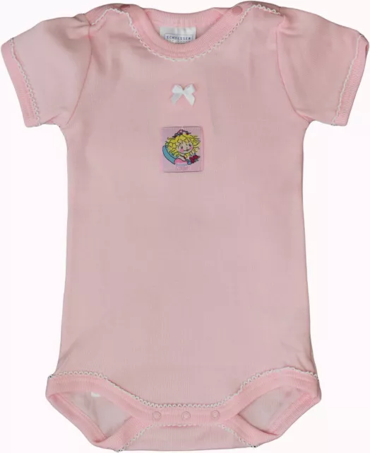 Schiesser Baby Body Mädchen Strampler rosa  " Prinzessin Liliefee "  M146