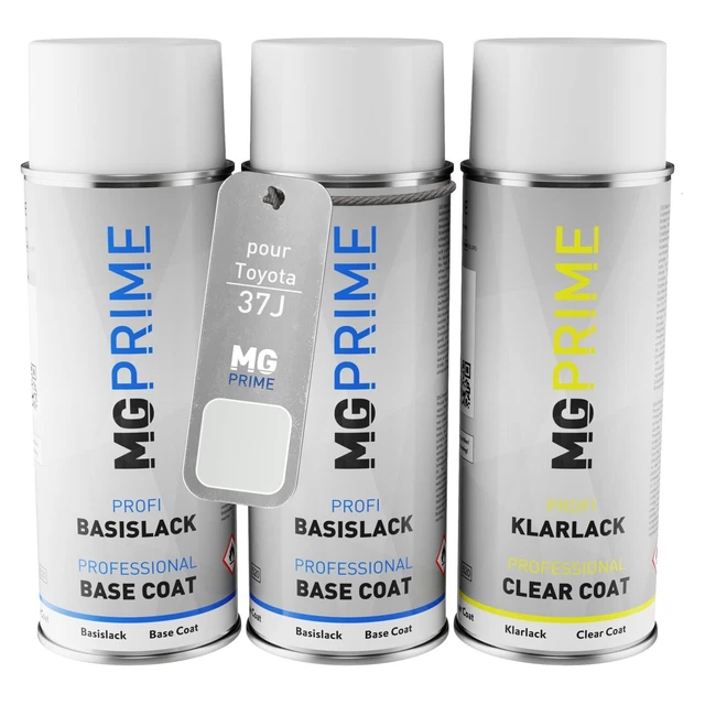 Peinture Voiture kit bombe aérosol pour Toyota 37J Whiteout Dynamic White Pearl