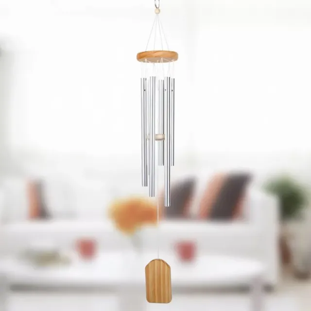 Amazing Grace Extra Large Wind Chimes 5 Metal Tubes Outdoor Home Garden Decor