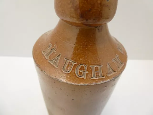 Maughan So Lambeth Antique Stoneware Pottery  Ink Bottle