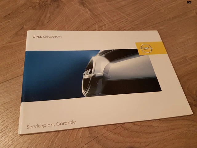 NUOVO libretto assegni Opel libretto di servizio stand 2006 bianco vuoto Corsa Astra Zafira Vectra