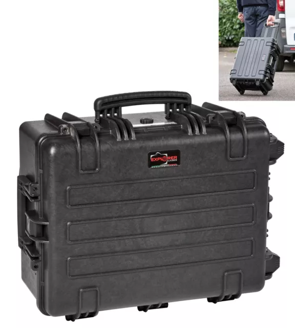 Explorer Cases 5326 Outdoor Koffer Hartschale 627x475x29 schwarz + Schaumstoff 2