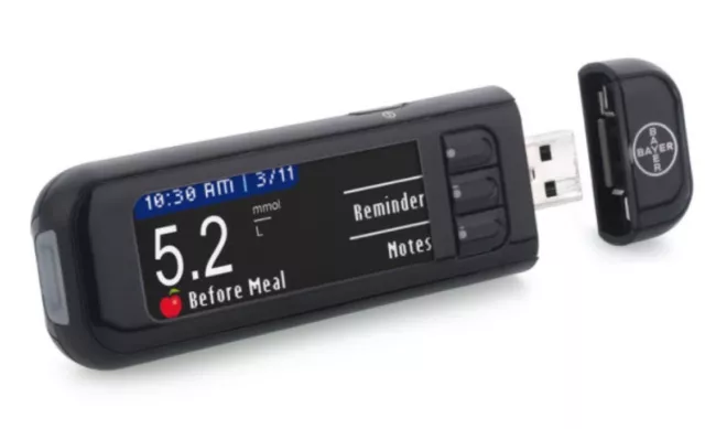 Contour Next USB Blutzuckermessgerät - Bayer - Diabetiker - nur Einzelgerät Messgerät 3