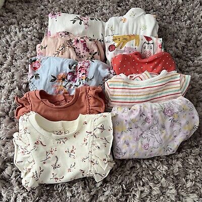 bundle of baby Girl baby grows And Romper And 2 Jumpers 0-3 Months Next Tesco