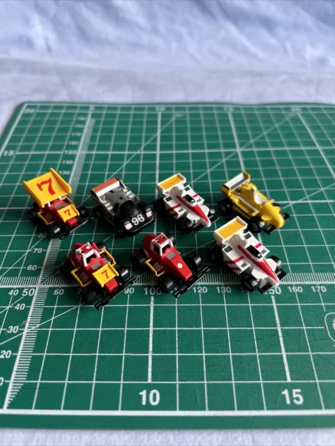 Funrise Etc, Off Brand Racing Cars X7, Not Micro Machines, Good Condition