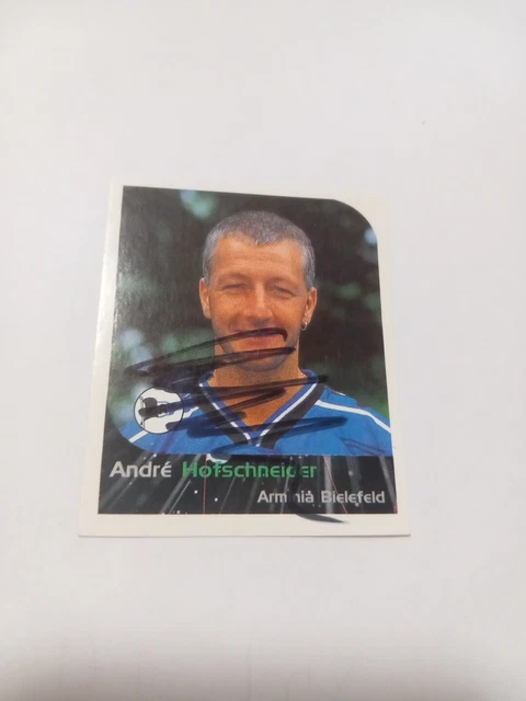 Panini Sticker signiert Andre Hofschneider Arminia Bielefeld NEU