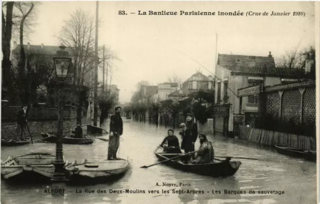 CPA AK ALFORT La Rue des Deux-Moulins vers les Sept-Arbres (672029)