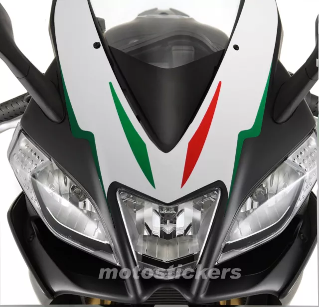 Aprilia RSV4 RSV4R - Tableau Adhésif Avant Tricolore - Sticky Table t27