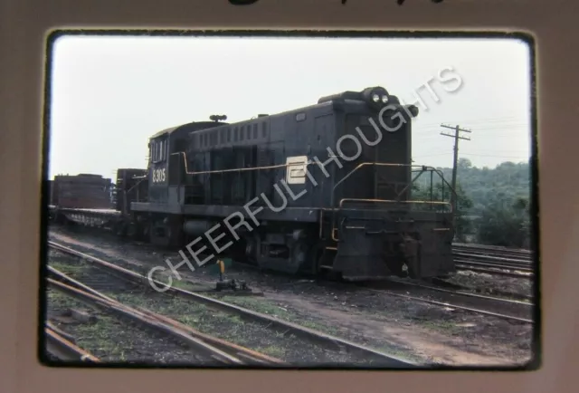 Original '73 Ektachrome Slide PC Penn Central 8305 RS12 Altoona, PA     31N56