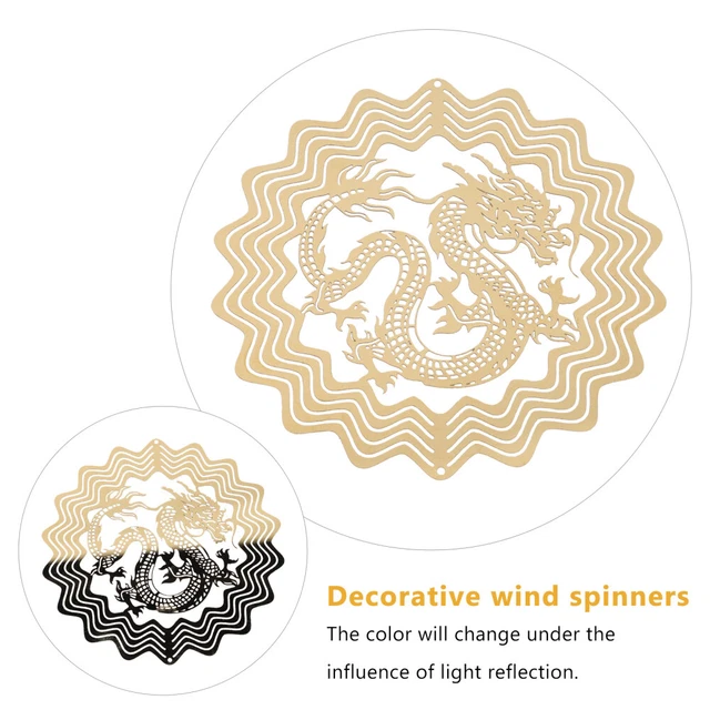 HANGING METAL YARD Art Outdoor Wind Chimes for outside Spinners £6.18