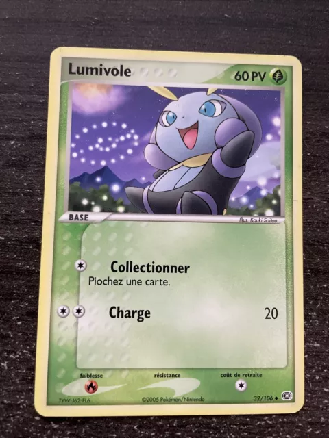 Lumivole Unco - Pokémon 32/106 Ex Emeraude Proche Du Neuf Fr