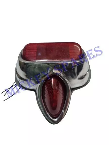Rear Tail Light For Vespa VBB GS150 GS160 Sprint Super Rally Polished