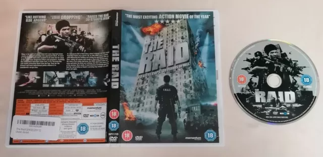 DVD - The Raid Cert 18 PAL UK R2 Action Thriller Foreign Cinema