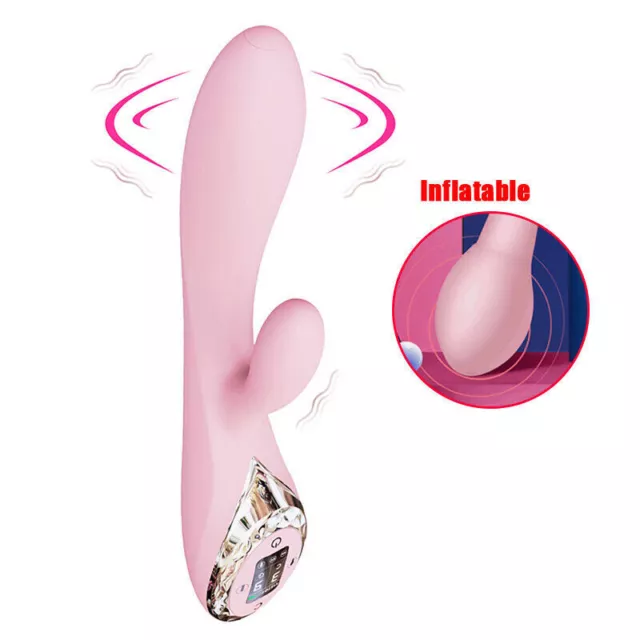 Handheld Massager Wand Vibrating Massage Magic Full Body Therapy InflatedMotor