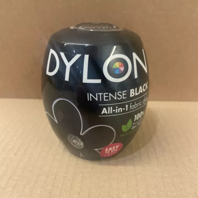 Dylon Washing Machine Fabric Dye Pod Intense Black, 350g