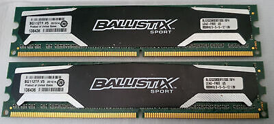 4GB 2x2GB Ballistix BLS2G2D80EBS1S00.16FH RAM Crucial RAM 1 