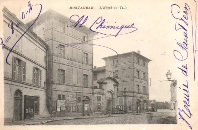 CPA 82 - MONTAUBAN (Tarn et Garonne) - L'Hôtel de Ville