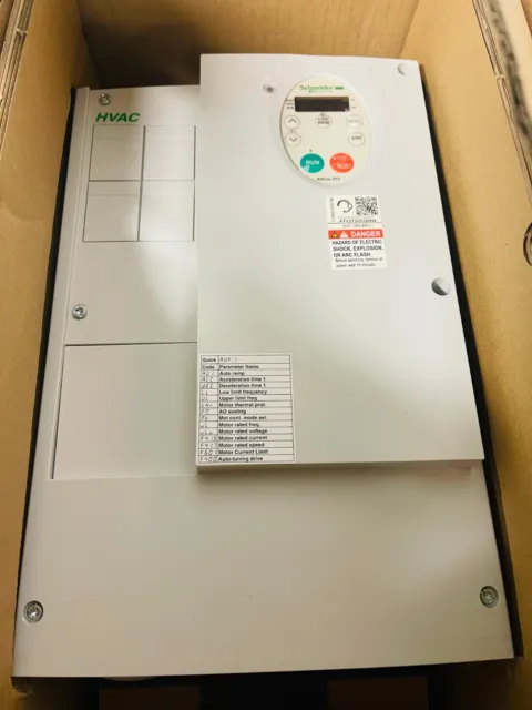 Schneider Altivar 212 Frequency Inverter Variable Speed Drive 3kW 3HP 212WU30N4