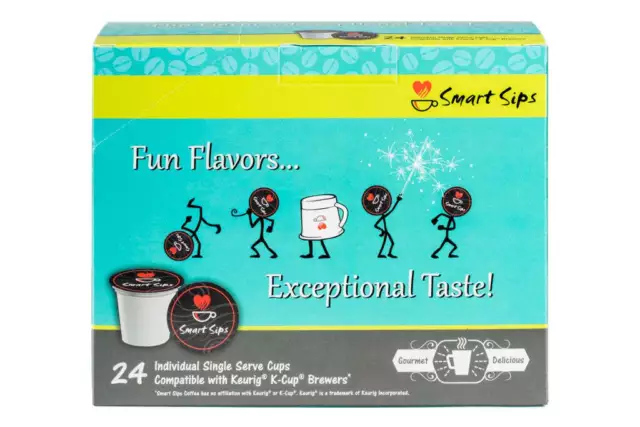 Flavor Lovers Coffee Variety Sampler Pack, Serve Pods for Keurig K-cup Brewers 2