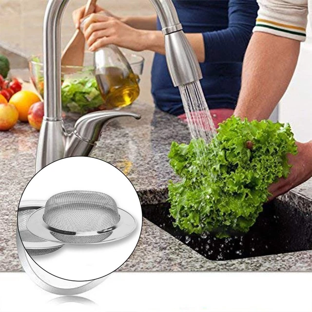 Accessori lavabo filtro vasca ricambio scorie separatore acciaio inox