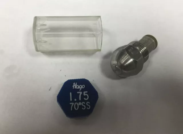 Hago 1.75 Gph 70° Ss Semi Solid Nozzle (17570Ss 22810 030G2251)