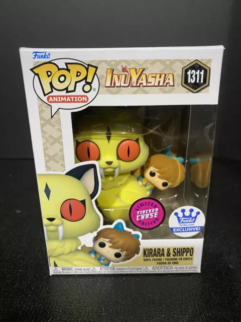 Funko Pop ! Kirara & Shippo 1311 Flocked Chase Funko Exclusive Pop Animation