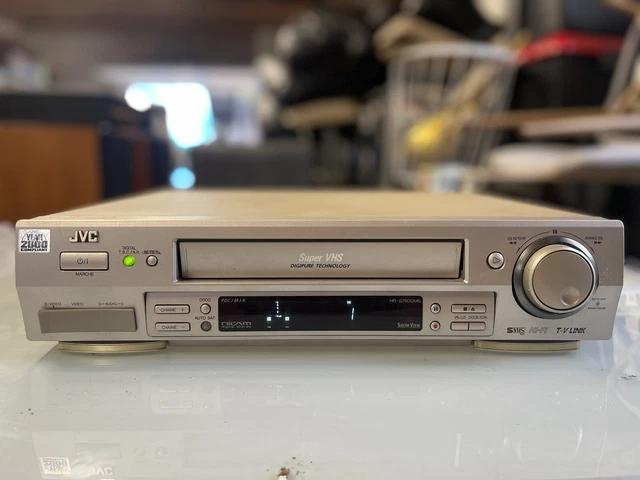 Magnétoscope JVC HR-7700S - VHS / S-VHS - Occasion - Fonctionnel