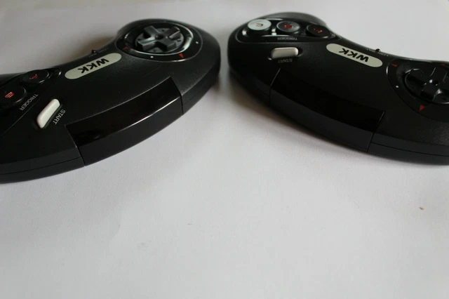 SEGA MEGADRIVE (PAL): Manettes sans fil infra-rouge WKK / TBE & fonctionnelles. 8