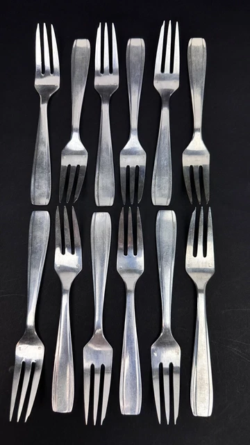 ZWILLING Fourchettes à Gâteau (6 pièces), Acier Inoxydable 18/10, Poli
