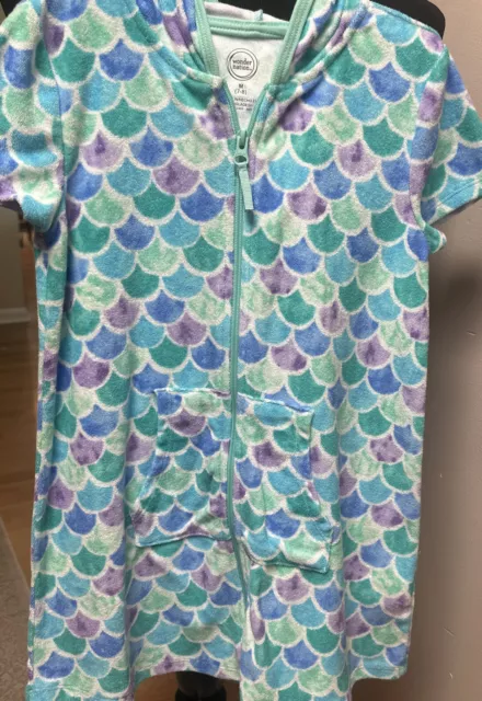 Wonder Nation Girls Swim CoverUp  Size M  7/8    New with Tags