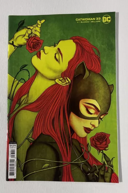 Catwoman #33 DC Comics 2021 Jenny Frison Cardstock Variant Poison Ivy NM+