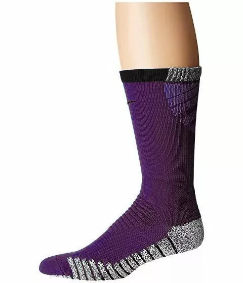 MENS NIKE GRIP NikeGrip Vapor Mens Dri-FIT Purple Crew Socks - XL 12-15 ...
