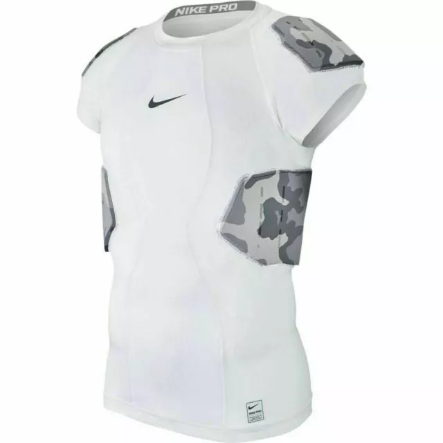 NIKE HYPERSTRONG SLEEVELESS Core 4-Pad Top White Dark Grey Camo Pads Mens  XL NEW $65.00 - PicClick