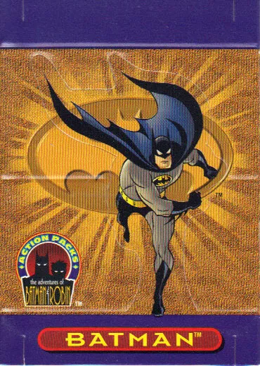 The Adventures of Batman & Robin Action Packs Promo Card P1 Pop-Up (SkyBox 1996)