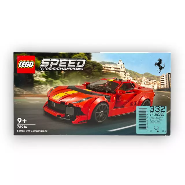 LEGO Speed Champions Ferrari 812 Competizione Sportwagen Modell Bausatz 76914