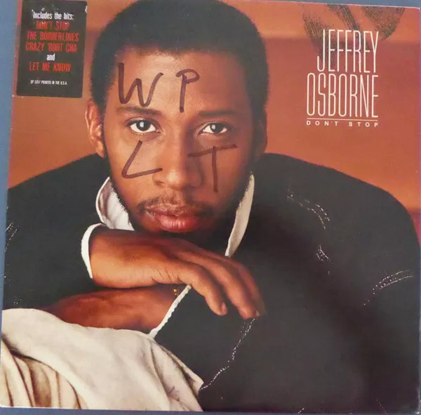 Jeffrey Osborne - Don't Stop - Used Vinyl Record - K7819z