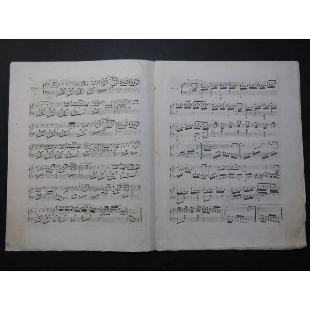 KALKBRENNER Frédéric Thème Favori de la Norma de Bellini Piano ca1835 4