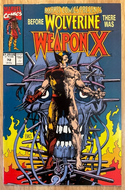 Marvel Comics Presents #72 (Marvel 1991) Weapon X (Wolverine) High Grade!