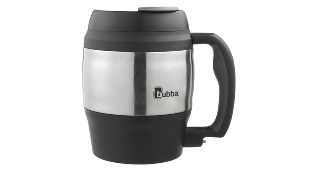 Insulated Mug Desk Large Coffee Free BPA Keep Hot Cold Beverages Classic 52 Oz