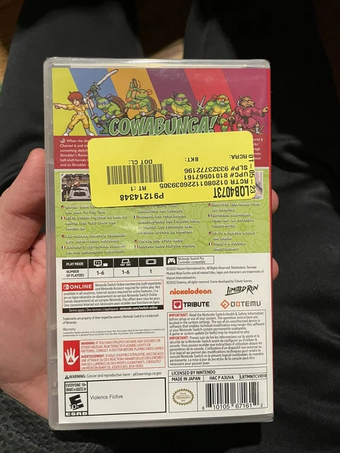 Teenage Mutant Ninja Turtles: Shredder's Revenge (Switch) US Brand New Sealed 2